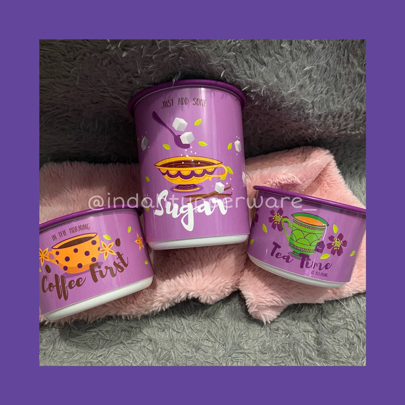 Tupperware Tea Time Canister