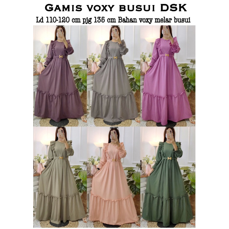 Gamis voxy busui DSK