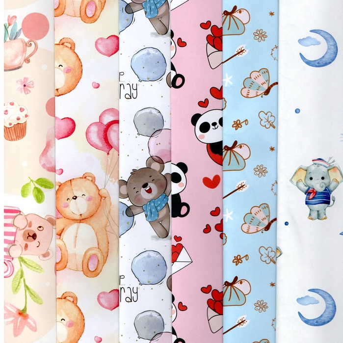 

Kertas Kado Doff Little Sailor Elephant and Friends Sansanwawa