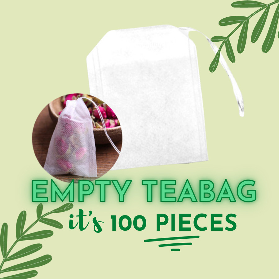 

Empty Teabag 100 PCS | Kantong Teh Celup