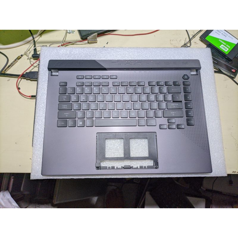 New Frame + Keyboard Asus ROG Strix G15 G513QM G513QE G513QC 100℅ ORI