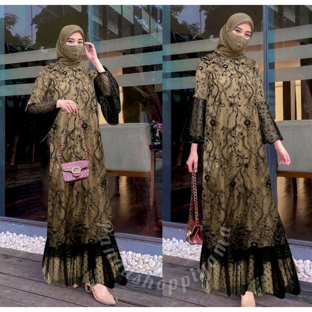 MODEL BARU GAMIS KONDANGAN ZALFA / BRUKAT KONDANGAN / DRESS KONDANGAN MUSLIM / GAMIS TERBARU REMAJA / GAMISANAK PEREMPUAN