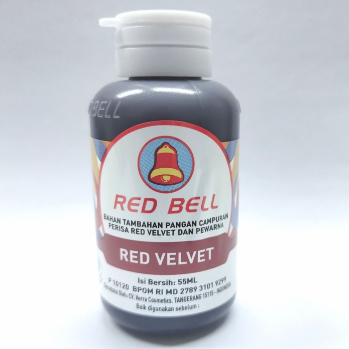 

Pasta red velvet perasa pewarna redbell red velvet 55ml