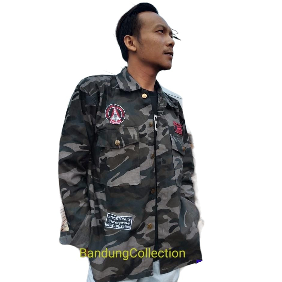 HAPPEN LORENG ABU_JAKET PARKA PRIA/WANITA TERLARIS