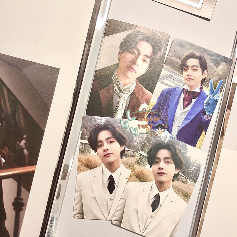 PC Photocard Veautiful Days Taehyung Me Myself and V Photofolio BTS Postcard / Photostamp / Poster
