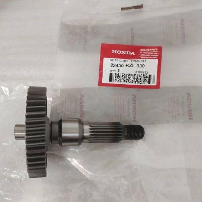 AS RODA BELAKANG BEAT FI SCOOPY FI GEAR FINAL COMP 23430-KZL-930
