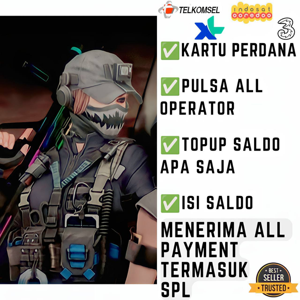 KARTU PERDANA ISI PULSA / SALDO TELKOMSEL
