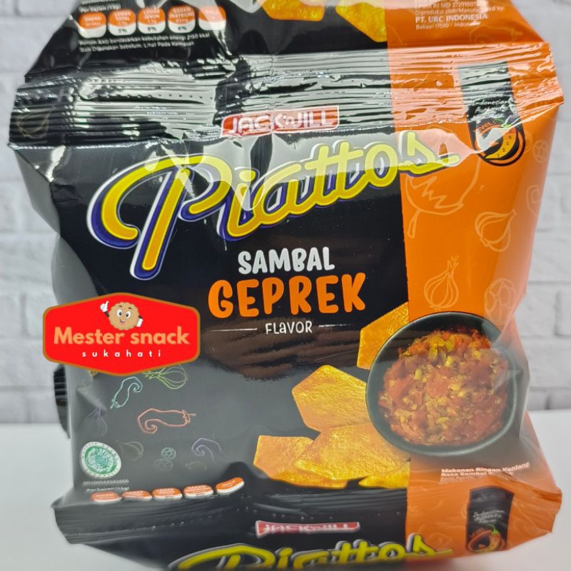 Piattos Snack Kentang (1 renceng isi 10 pcs)