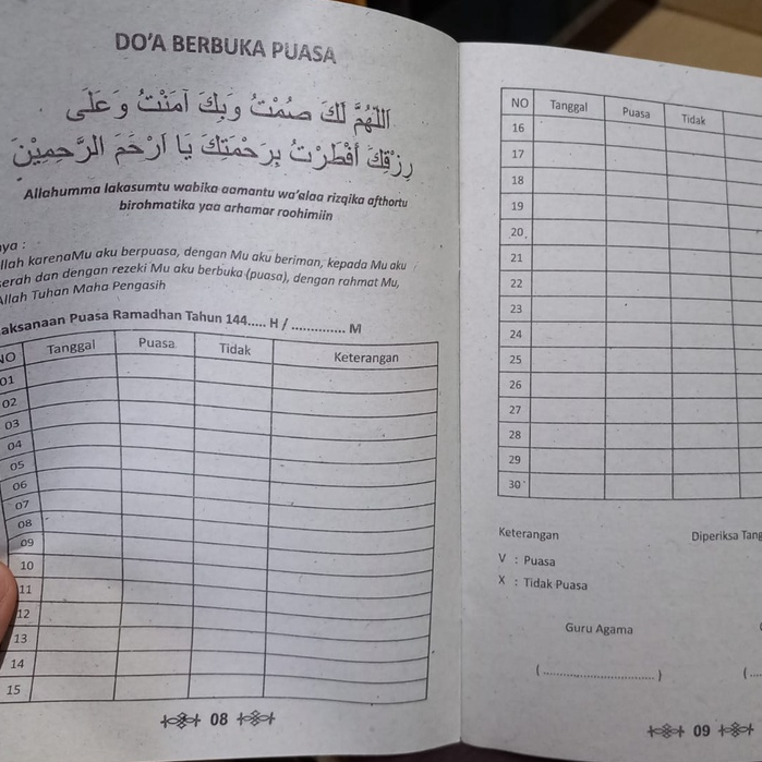 Buku Kegiatan Bulan Ramadhan Untuk SD MI dan TK