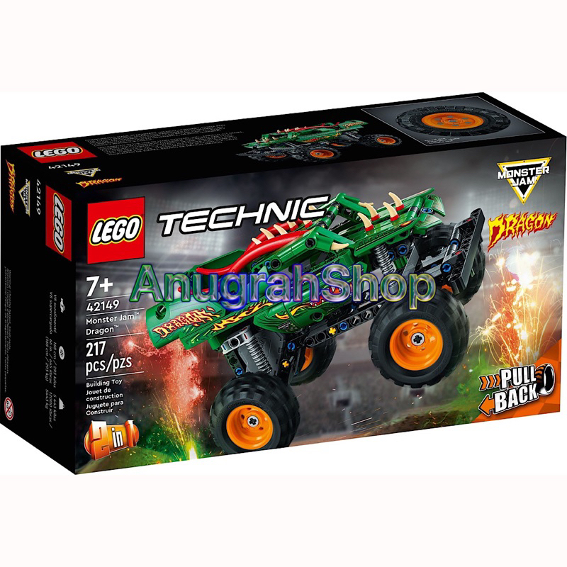LEGO 42149 TECHNIC Monster Jam Dragon