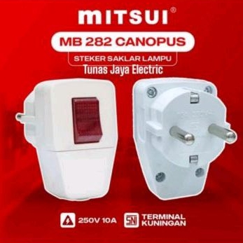 Steker Saklar Lampu MITSUI Canopus (SNI)