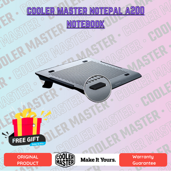 Cooler Master Notepal A200 Notebook