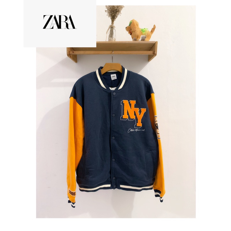 zara varsity jacket