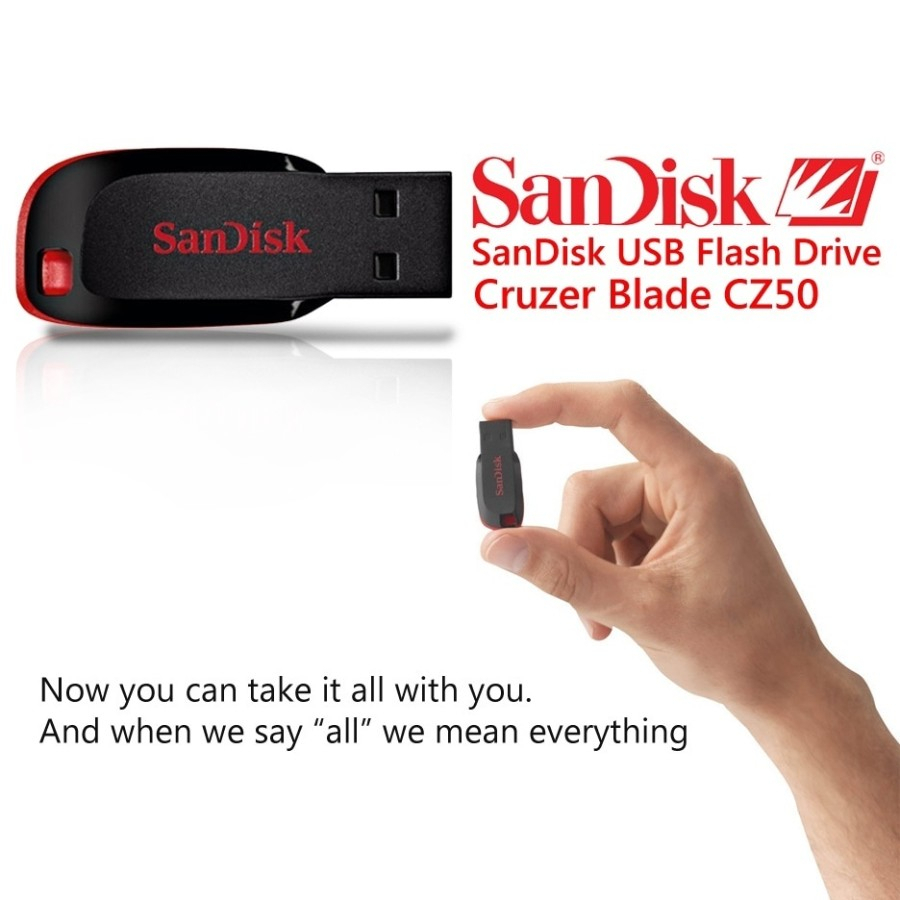 Flashdisk Sandisk Cruzer Blade CZ50 16GB