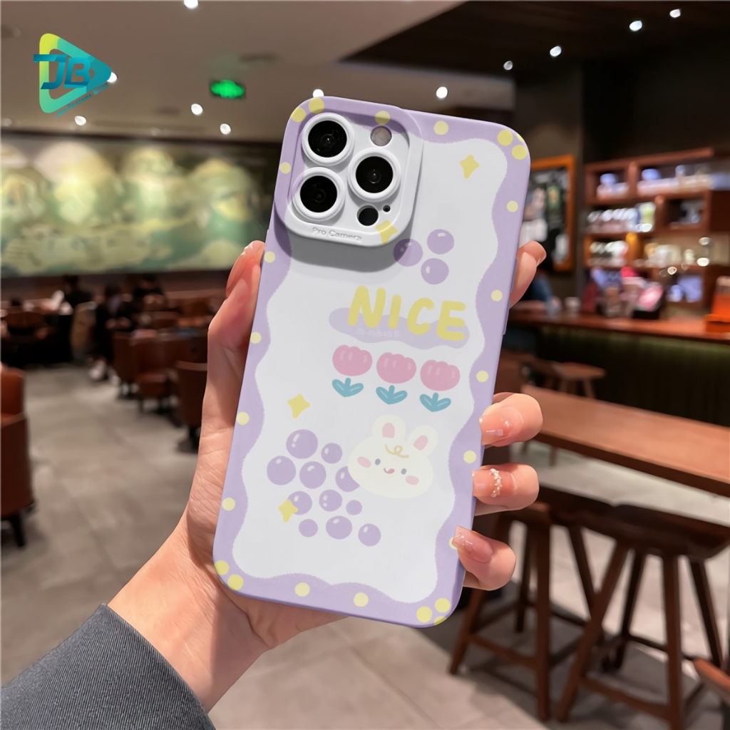 CUSTOM CASE SOFTCASE SILIKON PROCAMERA GRAPE CUSTOM VIVO Y12 Y15 Y17 Y16 Y12S Y20 Y21S Y91 Y93 Y95 Y91C Y1S Y22 Y35 V25 V25E JB6838