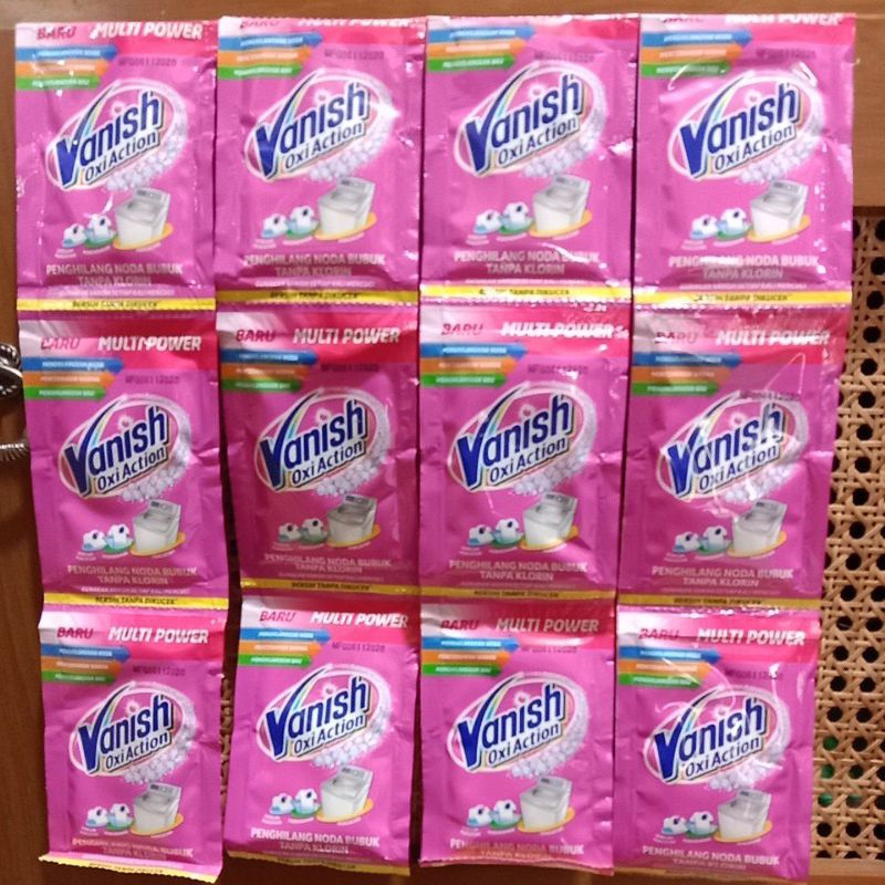 Vanish Oxi Action /Vanish Bubuk 30g x 12 pcs