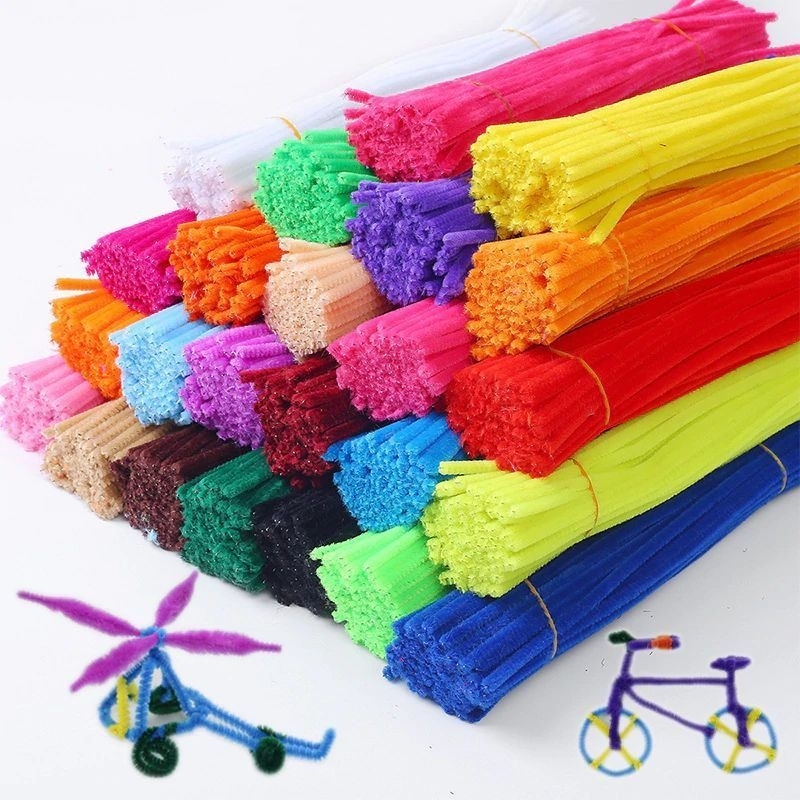 100pcs Kawat Bulu Mercy 6mm isi 100pcs - Kawat Bulu - Bulu Mercy - Mainan edukasi