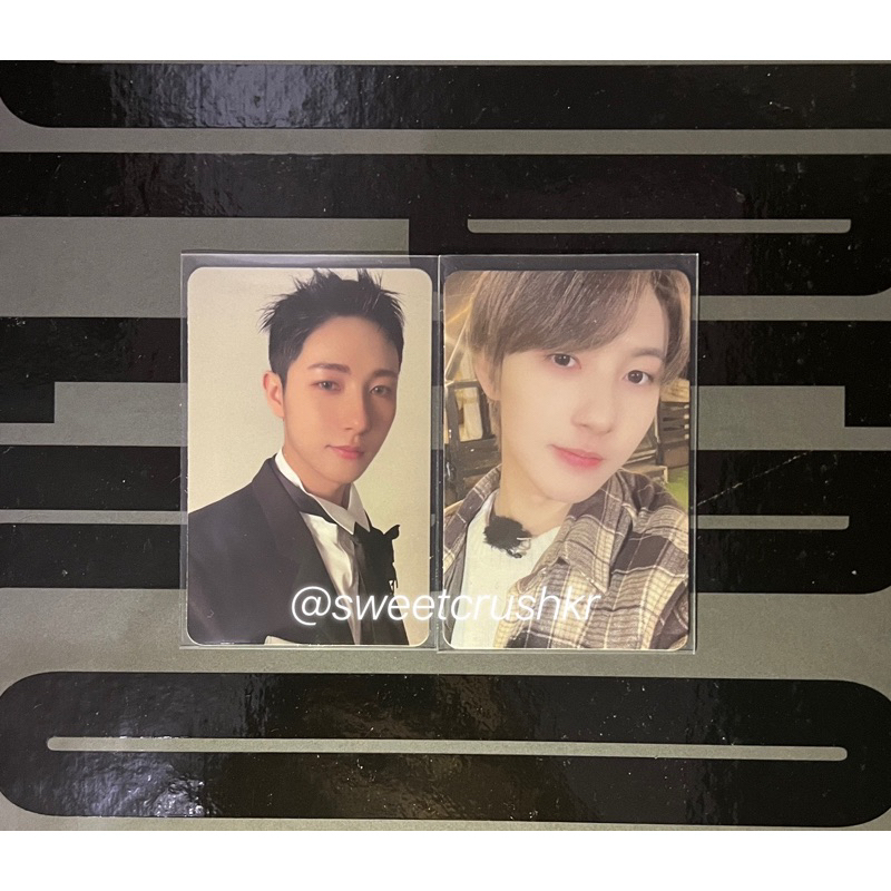 pc photocard renjun kihno arrival resonance glitch mode scratch ver.