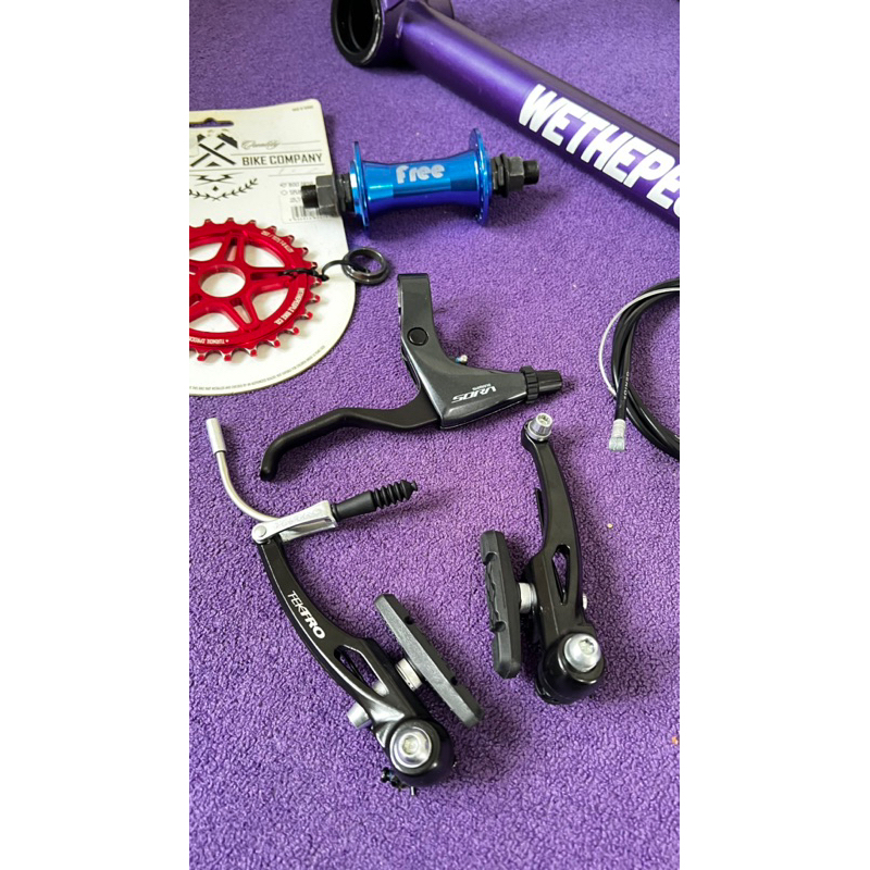 brakeLeverSetShimanoTektro