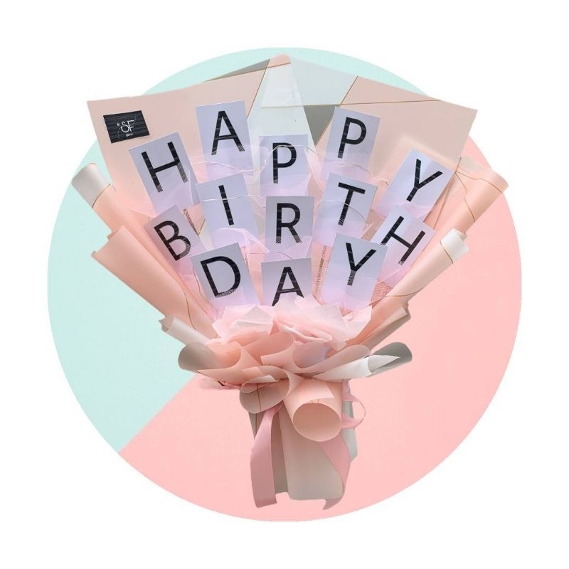 BUKET UCAPAN/buket wisuda/buket happy birthday/buket ucapan