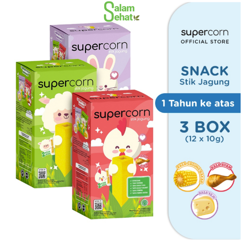

Supercorn Stik Jagung Paket Hemat Beli 3 Corn Stick