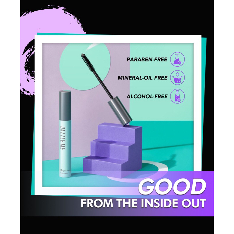 [BISA COD] DAZZLE ME Holy Moly Volume Mascara - Maskara Dazzle Me - Maskara Waterproof - Maskara Dazel Me