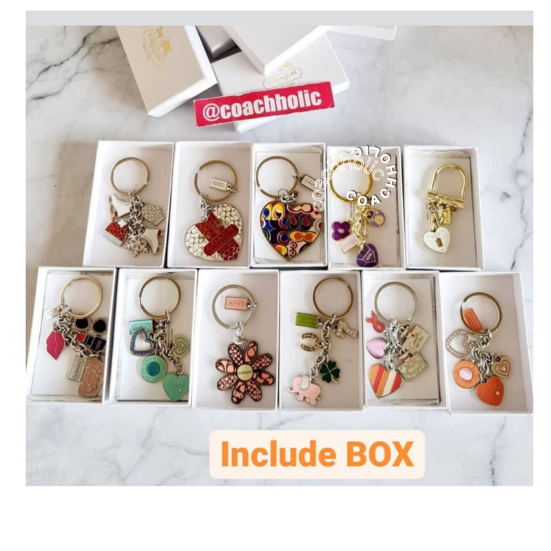 coach gantungan kunci