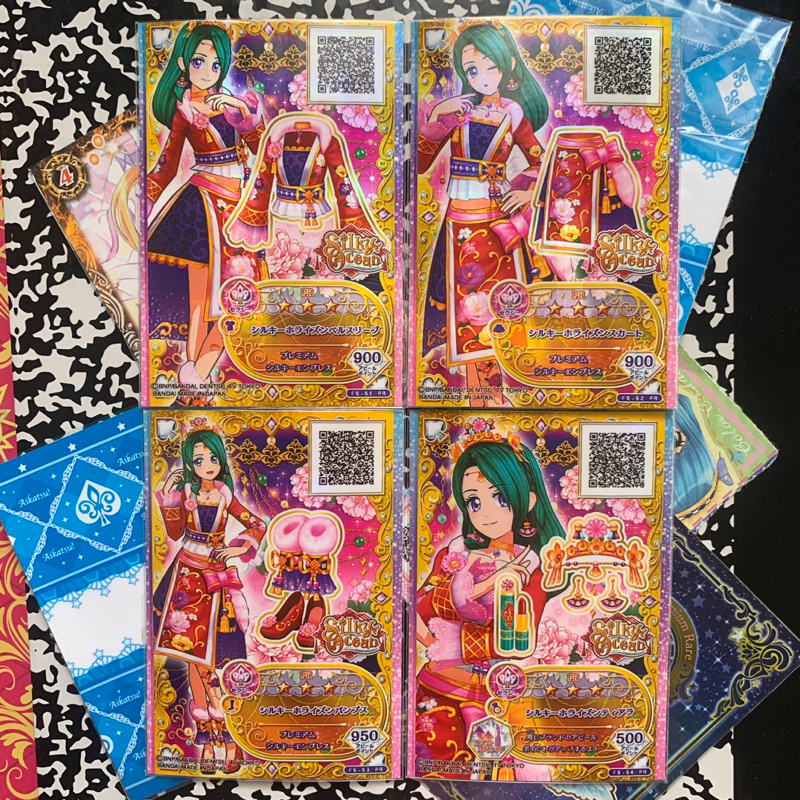 Kartu Aikatsu Friends Premium Rare Silky Ocean