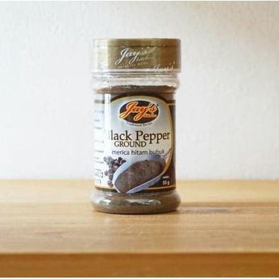 

NISSA - Jays Kitchen Black Pepper Ground 55gr Bumbu Dapur Merica Hitam Halus