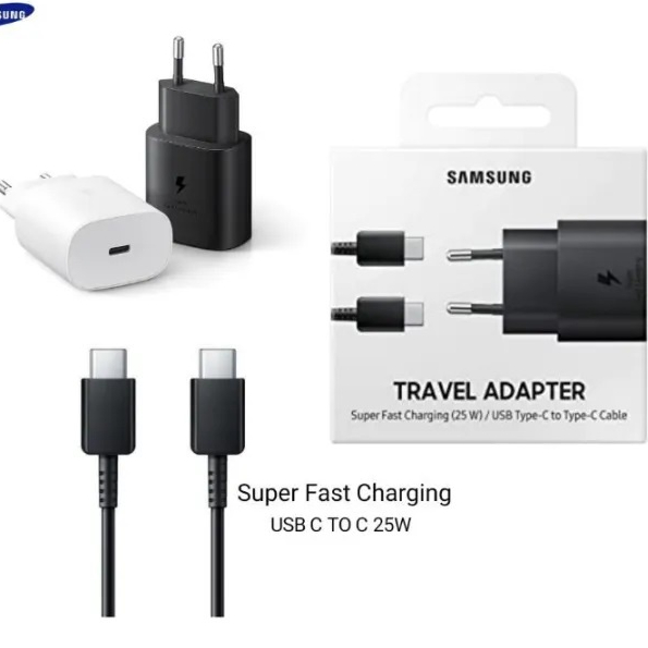 Adaptor Charger+Cable Data USB C to Type C Galaxy Samsung A53 A52 A52s A33 A32 A31 A23 A22 A13 A12 A02 A02s A03 A03 Core A01 M02 M01 Chargeran HP 2.0 Ampere 2A 5A 2.4A 5V/9V Casan Batok Kepala Quick Charge Fast Charging Kabel Cas An Micro 5 A 2 4 A 4G 5G