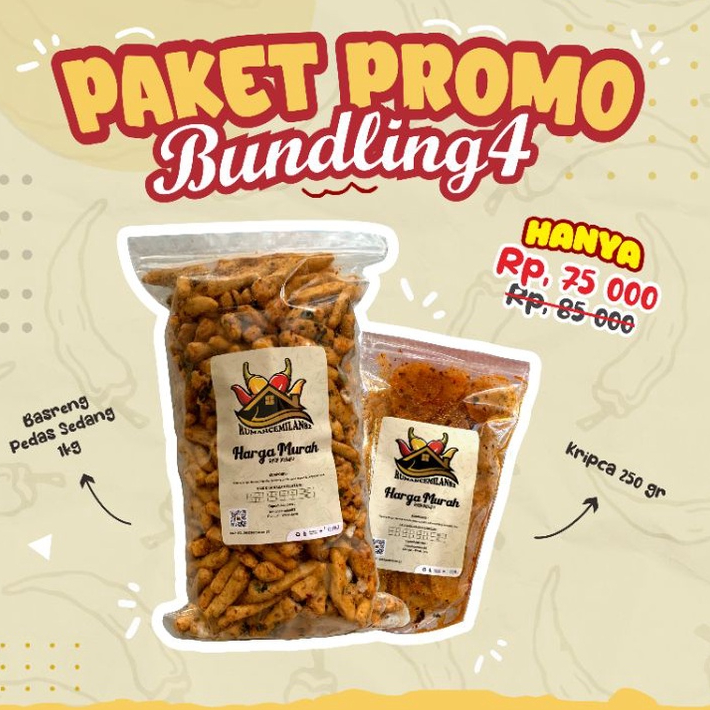 BUNDLING 4 ( BASRENG SEDANG+KRIPCA 250)