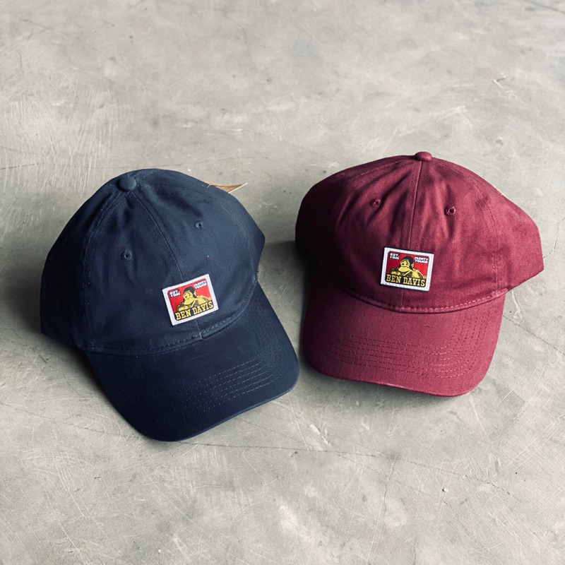 BEN DAVIS COTTON TWILL BASEBALL CAP ORIGINAL