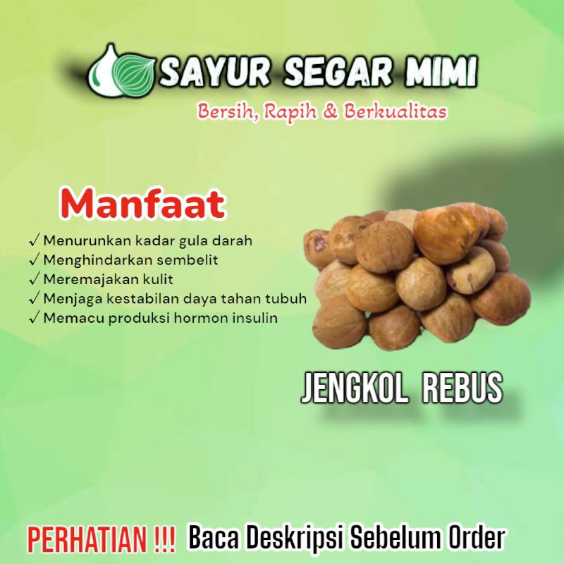 

Jengkol Rebus - Sᴀʏᴜʀ Sᴇɢᴀʀ ♏ɪᴍɪ