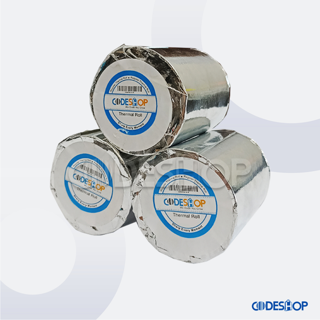 1 Dus - Kertas Kasir Codeshop 57 x 40mm Cetak Struk Thermal