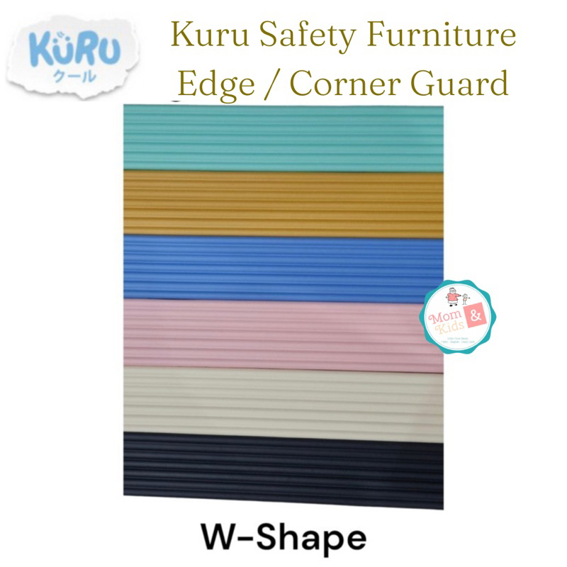 KURU Baby / Child Edge Corner Guard Protector | Bumper Pengaman Pelindung Sudut Meja Dinding