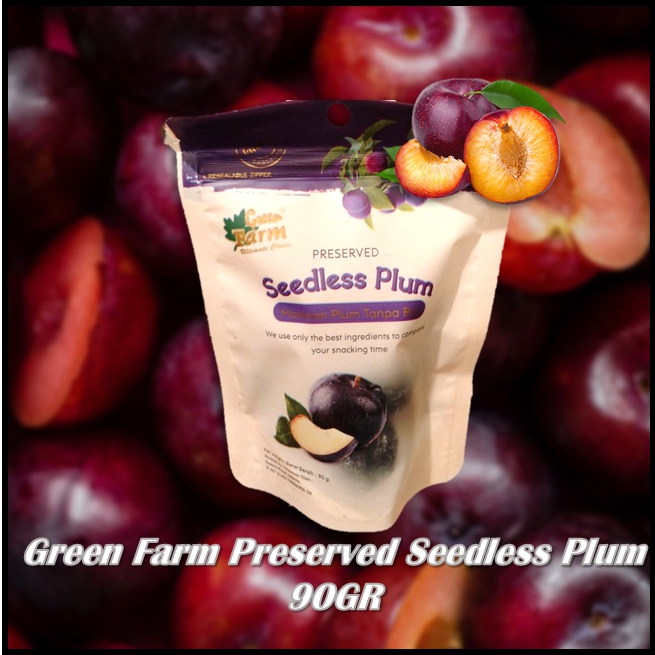 

Green Farm Preserved Seedless Plum 90GR