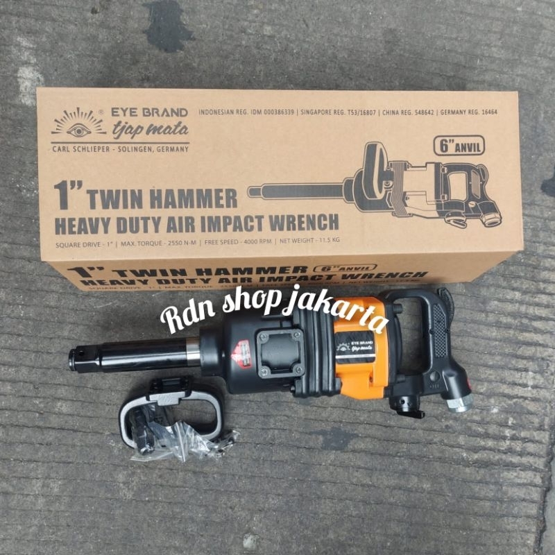 air impact 1 inch wrench TJAP MATA wrench anvil 6 inch
