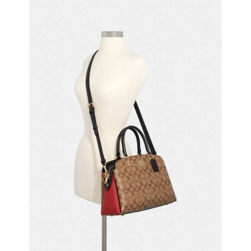 Coach Lillie Carryall in tan