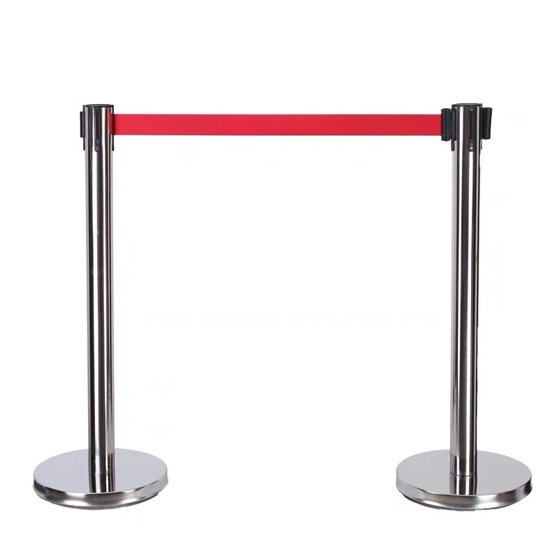 Jual Standing Barrier Tiang Antrian Railing Stand Pembatas Antrian Stainless Shopee Indonesia 8050