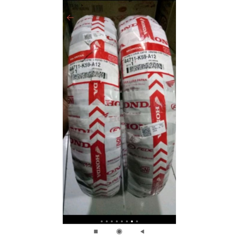 ban luar vario beat scoopy depan tubles