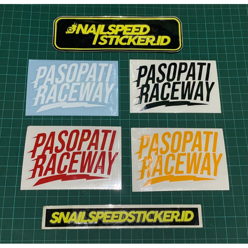 

cutting sticker pasopati raceway pasopatiraceway 9x6cm