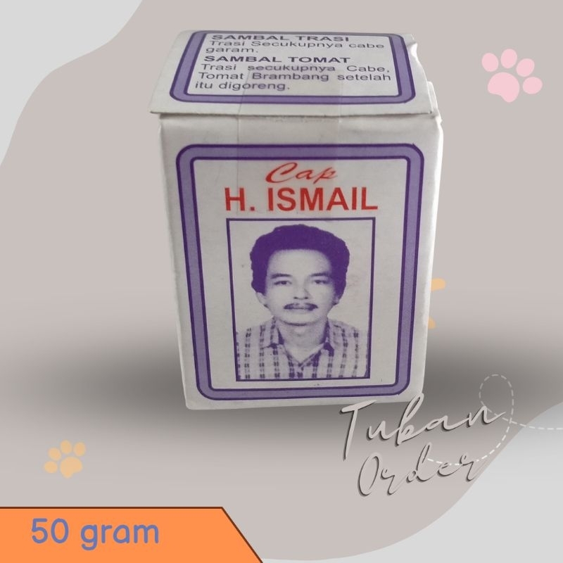 

TERASI UDANG H. ISMAIL 50 Gram