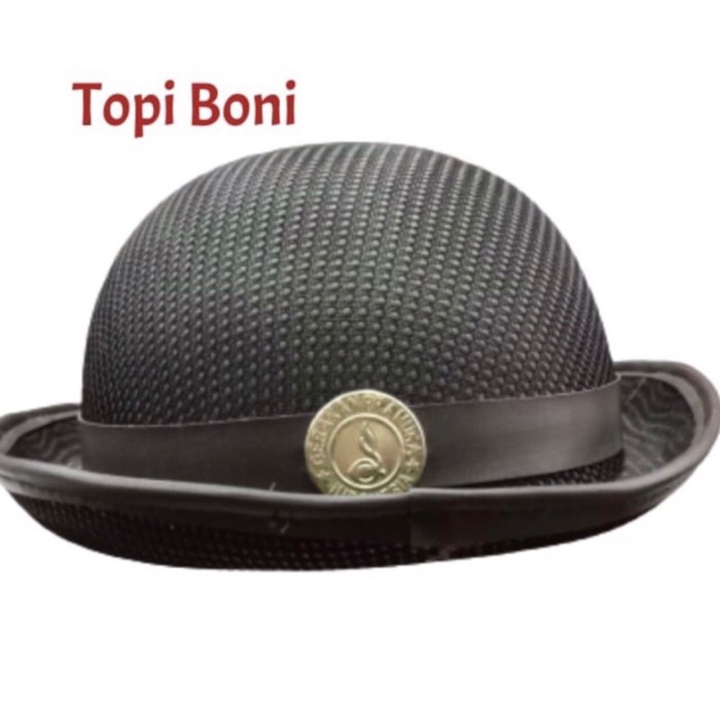 Topi Boni Pramuka Putri bahan Laken dan Rajut Topi Fedora