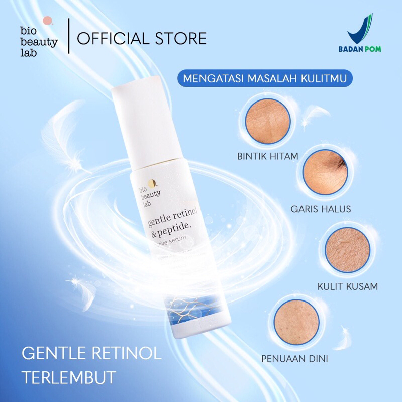 BIO BEAUTY LAB GENTLE RETINOL &amp; PEPTIDE ACTIVE SERUM