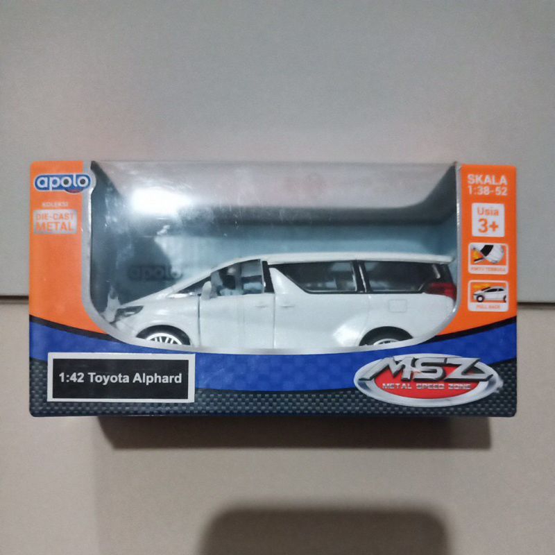 Toyota Alphard Apolo Putih/Hitam