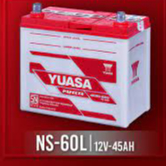 Yuasa Aki NS60L Mobil CRV New Accord Civic Vios Limo Yaris Sienta Avega Lancher Sunny Grand Livina F