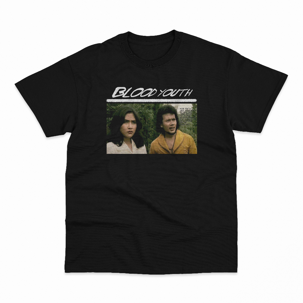 Kaos Blood Youth Darah Muda Rhoma Irama Ani Vintage Sonic Youth