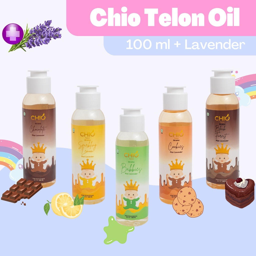 homimart I Chio Minyak Telon Oil 100ml