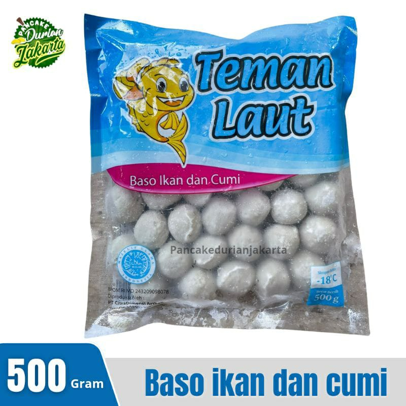 

TEMAN LAUT BAKSO IKAN DAN CUMI 500gr