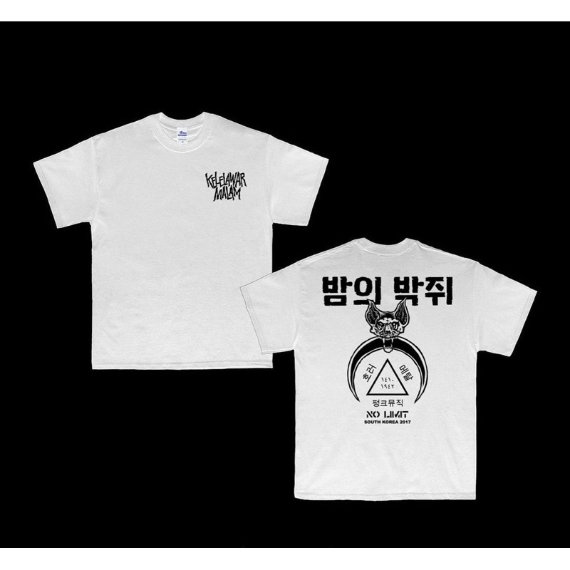Kaos Kelelawar Malam - Korea Tour Official